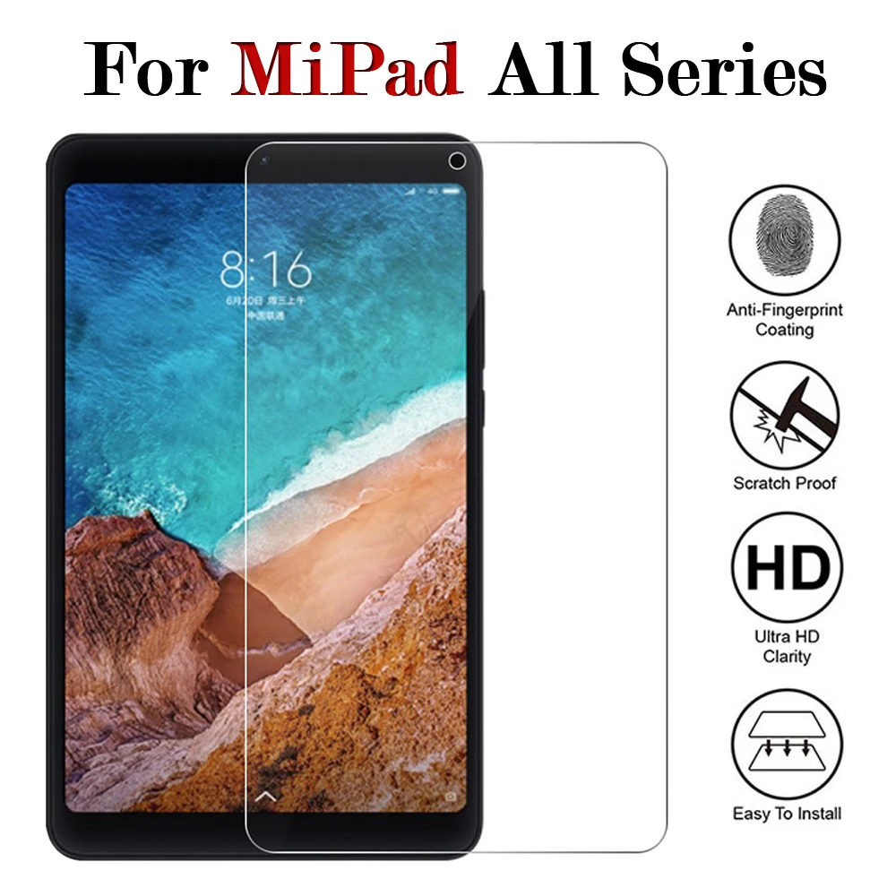 Защитное стекло для Xiaomi MiPad 1 2 3 4 Plus закаленное Xaomi Xiomi Xiaome Mi Pad mipad3 mipad4 plus защита