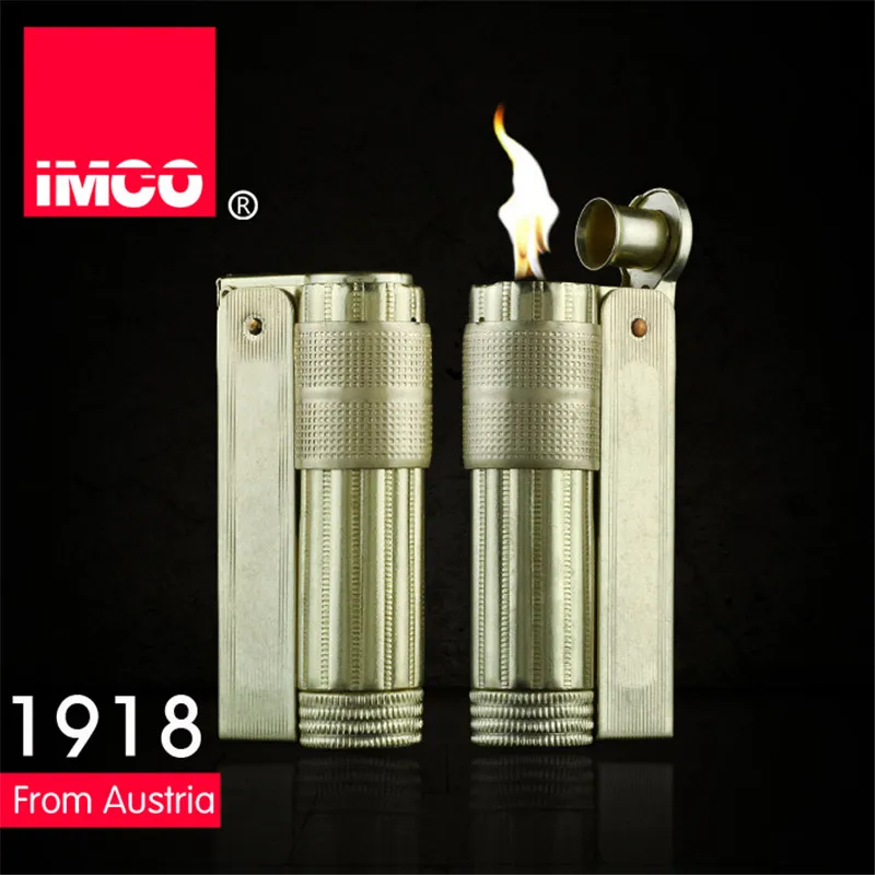 Классическая Подлинная Электронная зажигалка IMCO обычная оригинальная медная
