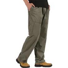 Мужские брюки карго, осень, повседневные, мульти карманы, военные, тактические штаны, Комбинезоны для мужчин, для улицы, длинные брюки, мужская одежда