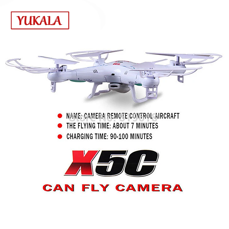 

Upgrade version RC helicopter drones remote control toys X5C- X5A 2 million-pixel HD high-definition camera quadrocopter TOYS