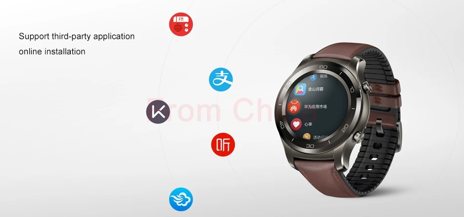 Оригинальные часы huawei horloge 2 pro умные часы bluetooth 4G телефон многофункциональный IP68 Водонепроницаемый NFC gps для Android iOS