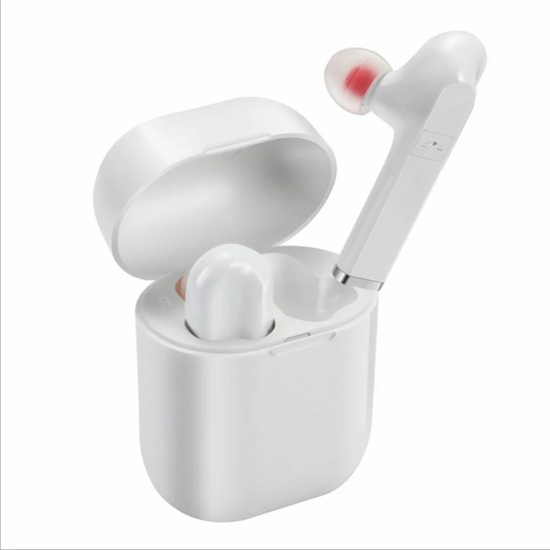 moloke Mini Wireless Bluetooth Earphone Sports Stereo Earbud Headset With Charging Box Mic For All Smart phone
