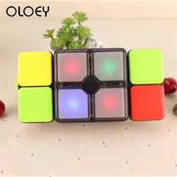 Музыка волшебный звук куб игрушка для детей электронная игрушка Новый Сменный куб дети интеллект развивающие игрушки мини Cubo Magico
