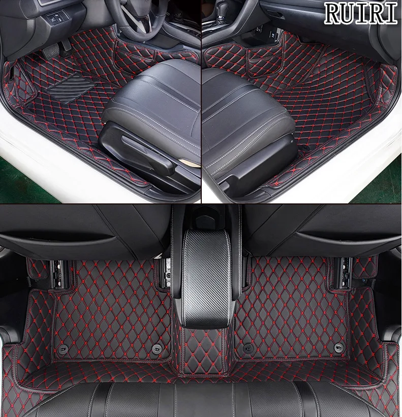 High quality! Special car floor mats for Honda Civic 4 doors 2018 2016