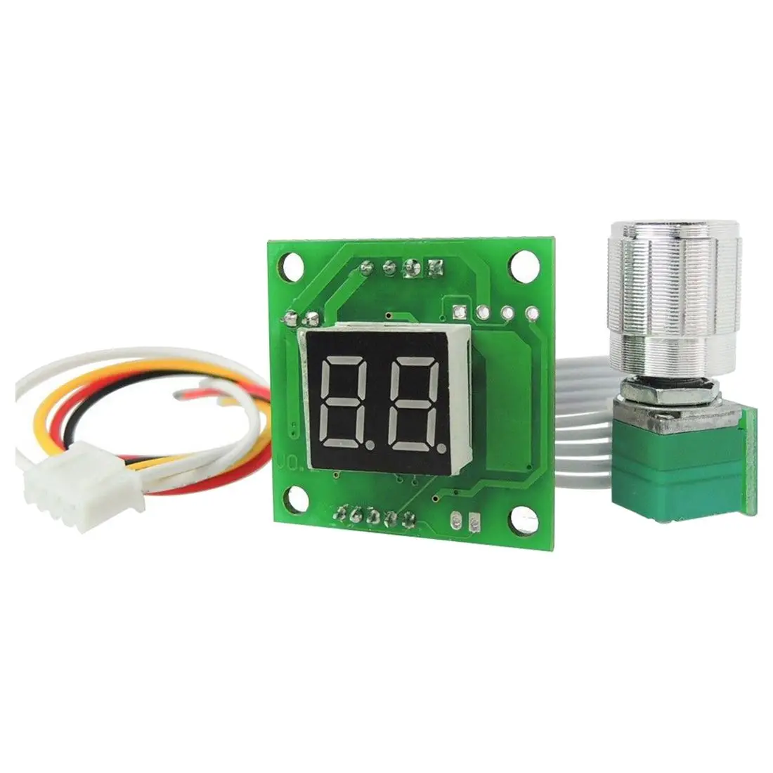 

Useful 6V-28V 10A Motor Electronic Pump Fan Speed Control Module with Digital Display,green