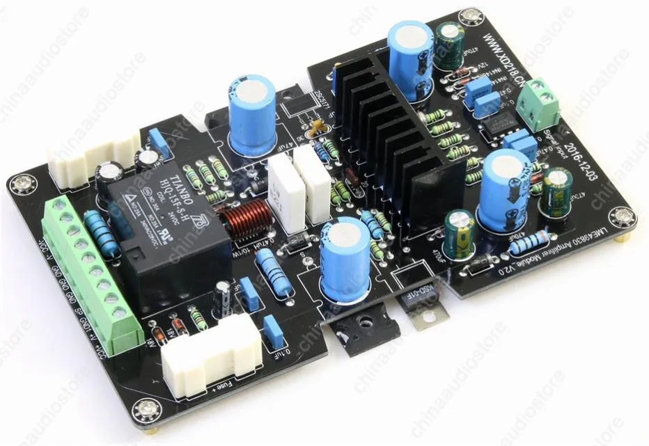 Hi-Fi LME49830 IRFP240/IRFP924 усилитель платы 100 Вт моно усилитель мощности для DIY Аудио DC Servo W/защита динамика