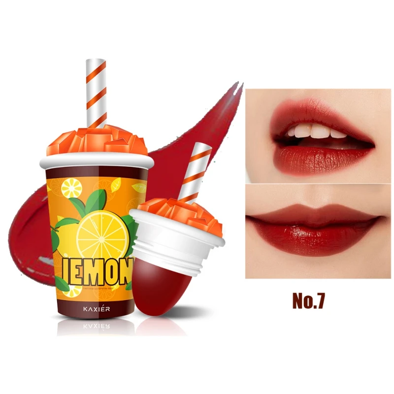 Lipstick Non-stick Cup Waterproof Long-lasting Matte Lipstick Easy to Wear