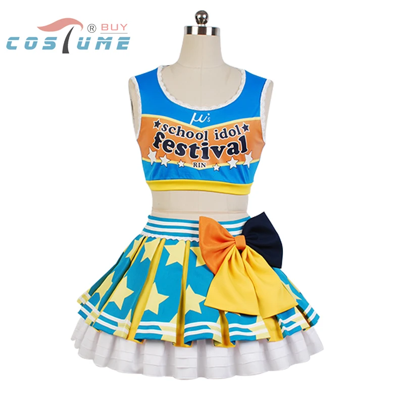 

LoveLive! Love Live Cheerleaders Cosplay Rin Hoshizora Cosplay Costume For Women Girls Halloween Carnival Costume