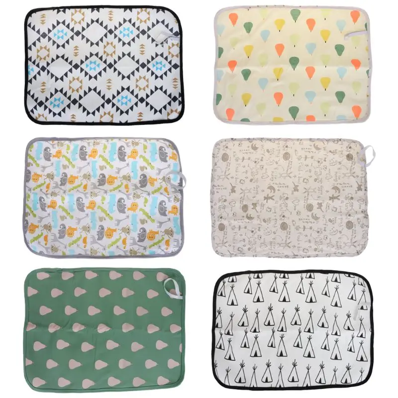 

Baby Piss Pad Mattress Newborn Mat Waterproof TPU Folding Washable Reusable Soft Breathable Changing Diaper Portable Pads
