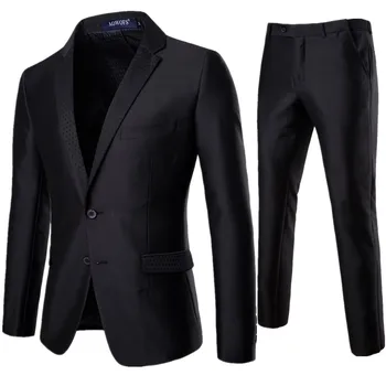 

2020 Men'S Suits Set Of 2 Sets Of Business Luxury Dresses Groomsmen Groom Wedding Dress Party Party Costumes