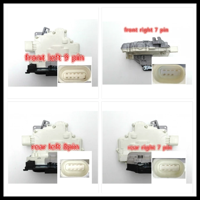

Free Shipping Door Lock Actuator Latch Central Mechanism for AUDI A4 8K ALLROAD A5 COUPE 8T A5 CABRIO 8F Q3 8U Q5 8R Q7 4L