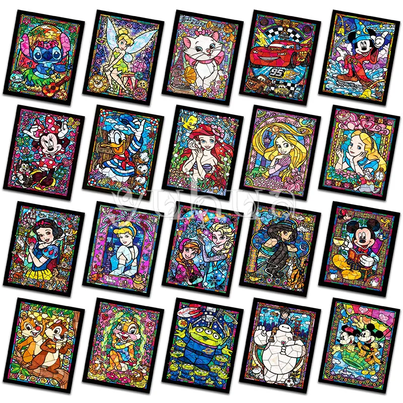 

Diamond painting Cartoon Full Square Drill 5D Diamond embroidery Cross stitch Animal Mickey mouse Round Diamond mosaic Beauty #
