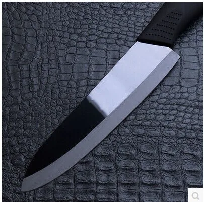 6 дюймов черное зеркало Керамика Ножи белый фианит Керамика Ножи острый керамический нож для фруктов