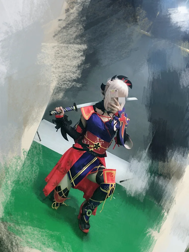 Fate Grand Order FGO Saber Miyamoto Musashi слуга униформа для косплея