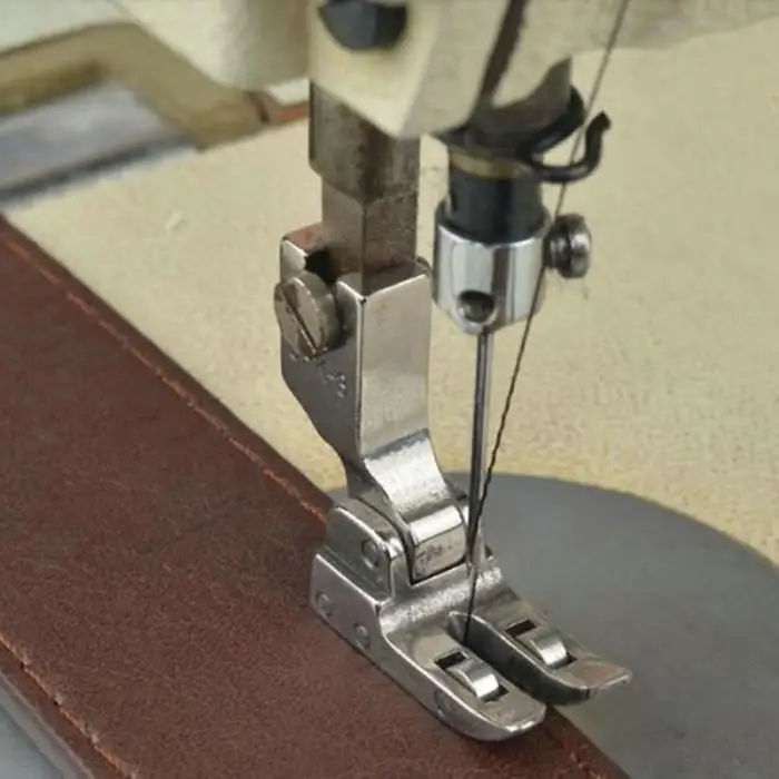 Промышленная швейная машина роликовая прижимная лапка SPK-3 с подшипником все стальные прижимные лапки с кожаным покрытием ткань для Прямая поставка