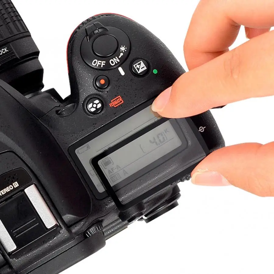 

Acrylic Camera Top Outer LCD Display Window Glass Protector Cover Fit for Nikon D750 D7500