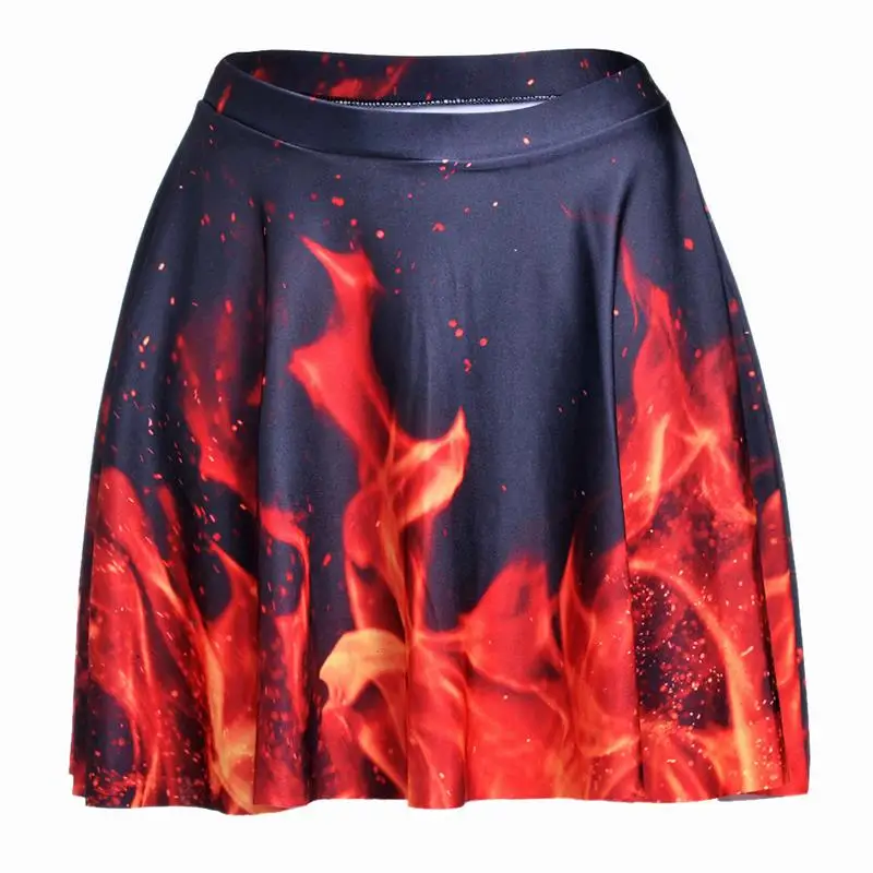 Europe Flame Design font b Women b font Sexy Pleated font b Skirts b font Tennis