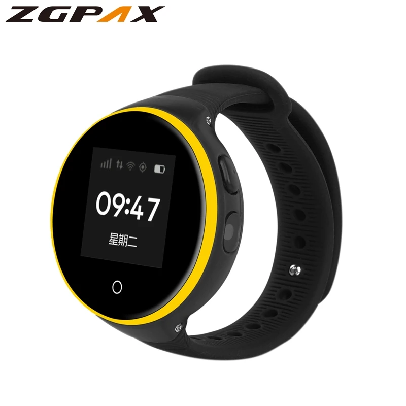 Детские Смарт часы ZGPAX S669 наручные 1 22 дюйма трекер для детей GPS SOS поддержка SIM