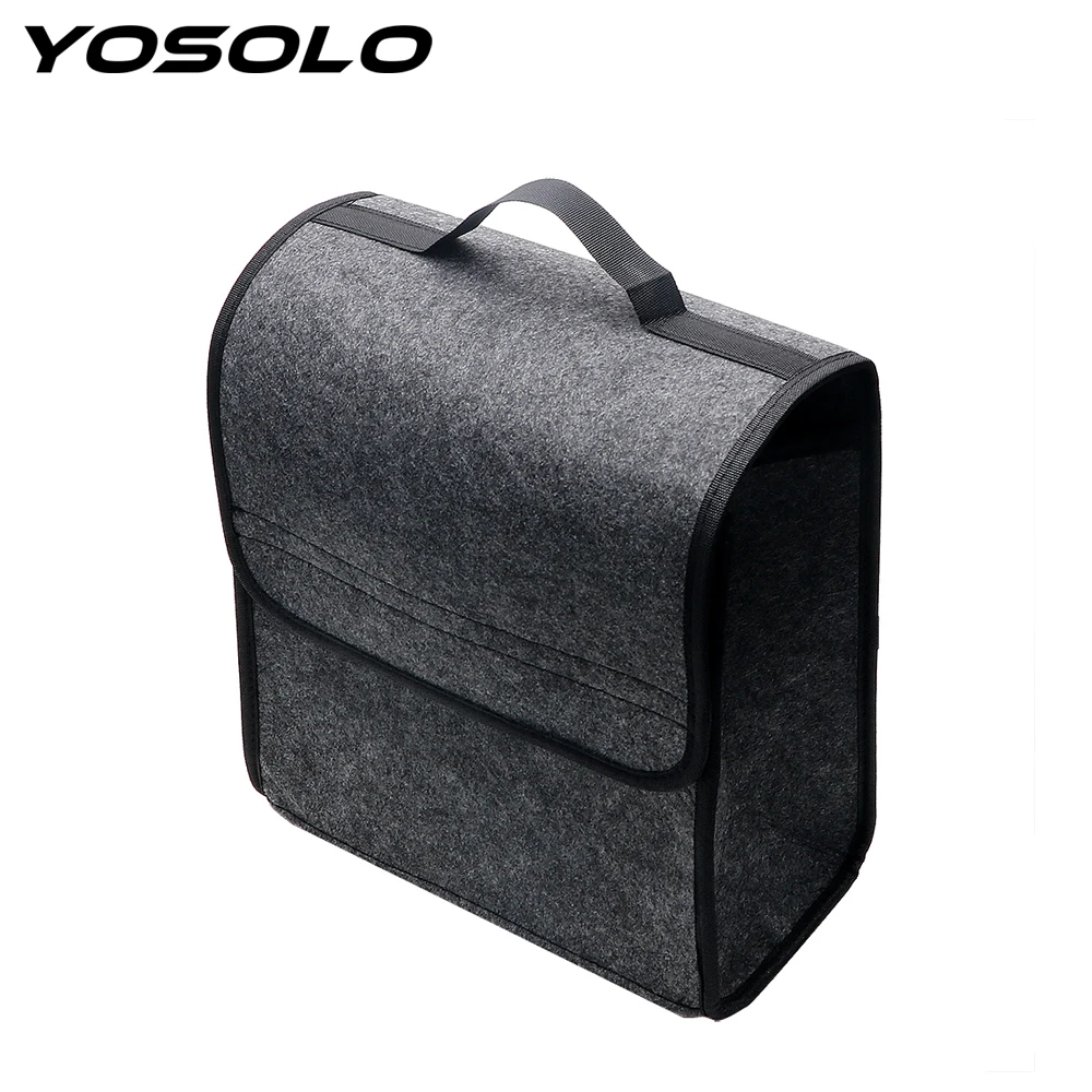 YOSOLO Auto Rear Storage Pouch Holder Box Car Organizer Car Trunk Storage Bags Seat Back Tool