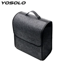 YOSOLO Auto Rear Storage Pouch Holder Box Car Organizer Car Trunk Storage Bags Seat Back Tool