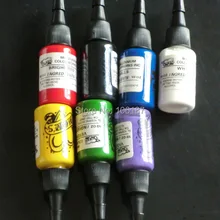 5 комплектов новая горячая Prol 7 цветов 0,5 унций профессиональный набор краски для татуировки 15 мл набор игл для татуировки поставка