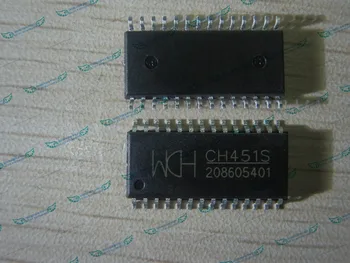 

5PCS/lot Original CH451S CH451 SOP28 IC NIXIE tube driver