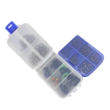 170 шт./кор. Карп Рыбалка быстрая смена Поворотный Комплект матовый длинный корпус прокатки Вертлюги Оснастки Карп рыболовные снасти