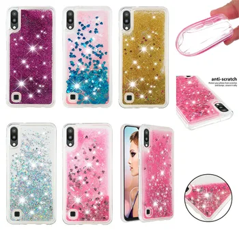 

30pcs/lot For Samsung Galaxy A10E M10 M20 M30 Bling Case QuickSand TPU Soft Case For Galaxy A10 A20E A20 A30 A40 A50 A70 A60