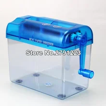 Фирменная новинка мини настольных руководство Бумага измельчитель ручной для резки Бумага A6