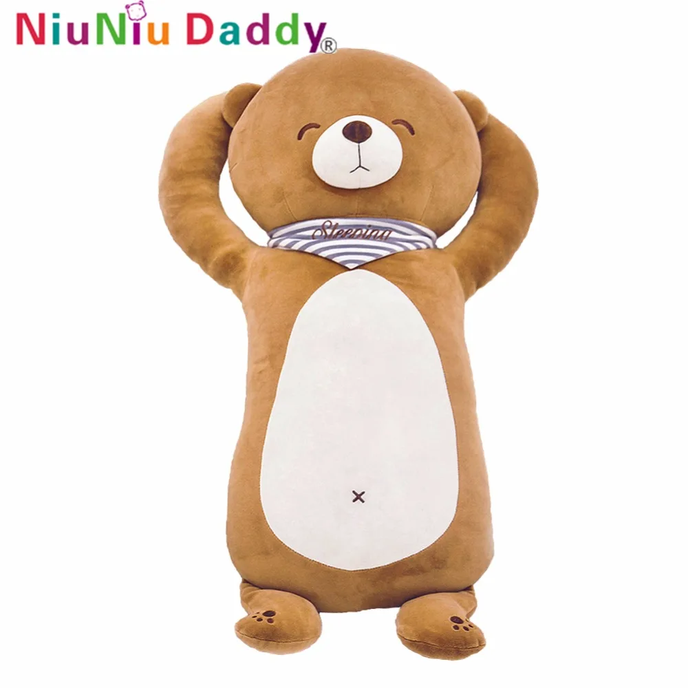 

Niuniu Daddy Bear Belly Super Soft Bear Stuffed Bear Toy Plush Cute Animal Embrace Bear Doll Kids Toys Christmas Gifts 75cm