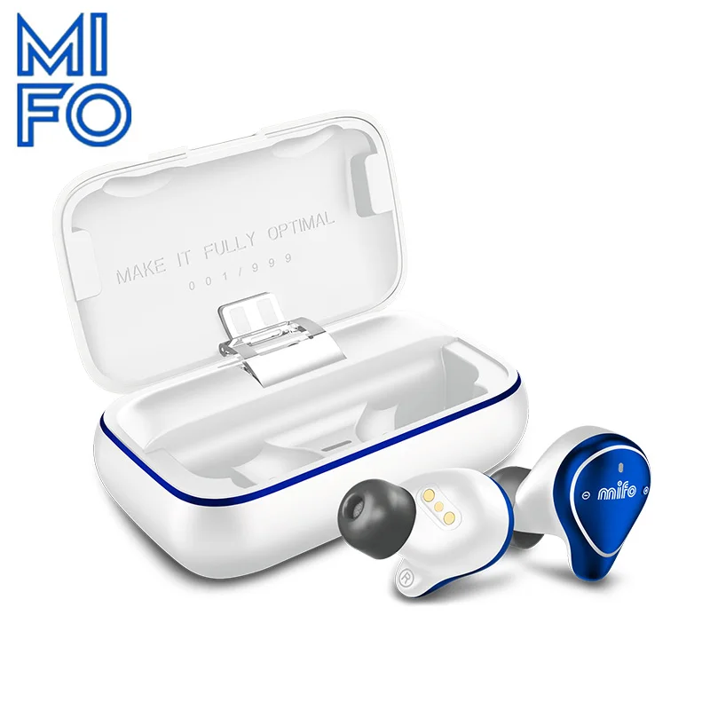Mifo O5 Ограниченная серия Bluetooth 5 0 беспроводные наушники IPX7 водонепроницаемые HiFi