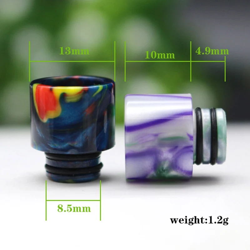 VapeSMOD 510 Epoxy Resin Long Drip Tip For 510 Atomizer Electronic Cigara RDA RTA Random Color 13mm Diameter VapeSMOD 510 Epoxy Resin Long Drip Tip For 510 Atomizer Electronic Cigara RDA RTA Random Color 13mm Diameter