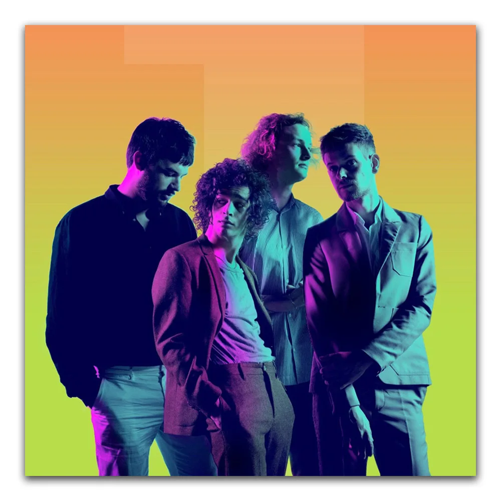 

Z0836 Posters and Prints The 1975 English Rock Music Band Matty Healy Album Art Poster Canvas Painting Home Decor