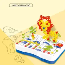 Children Toys Electric Drill Nut Disassembly Match Tool Educational Toys Assembled Blocks Sets Toys For Boys Design Building Toy Children Toys Electric Drill Nut Disassembly Match Tool Educational Toys Assembled Blocks Sets Toys For Boys Design Building Toy