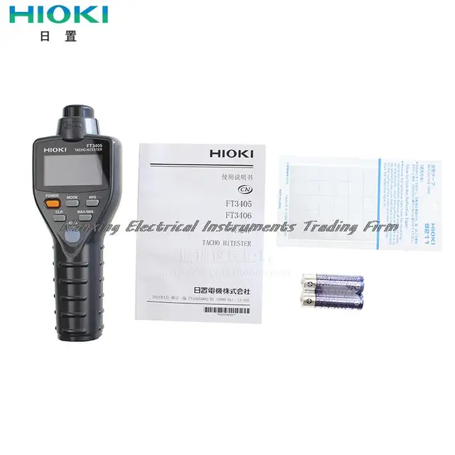 Fast arrival HIOKI FT3405 Tacho HiTester Tachometers for Non-Contact and  Contact Rotation - AliExpress