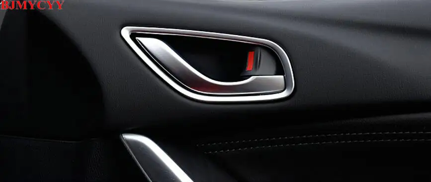 Внутренняя дверь автомобиля BJMYCYY украшена ручкой для Mazda 6 Mazda6 Atenza 2017|door handles for
