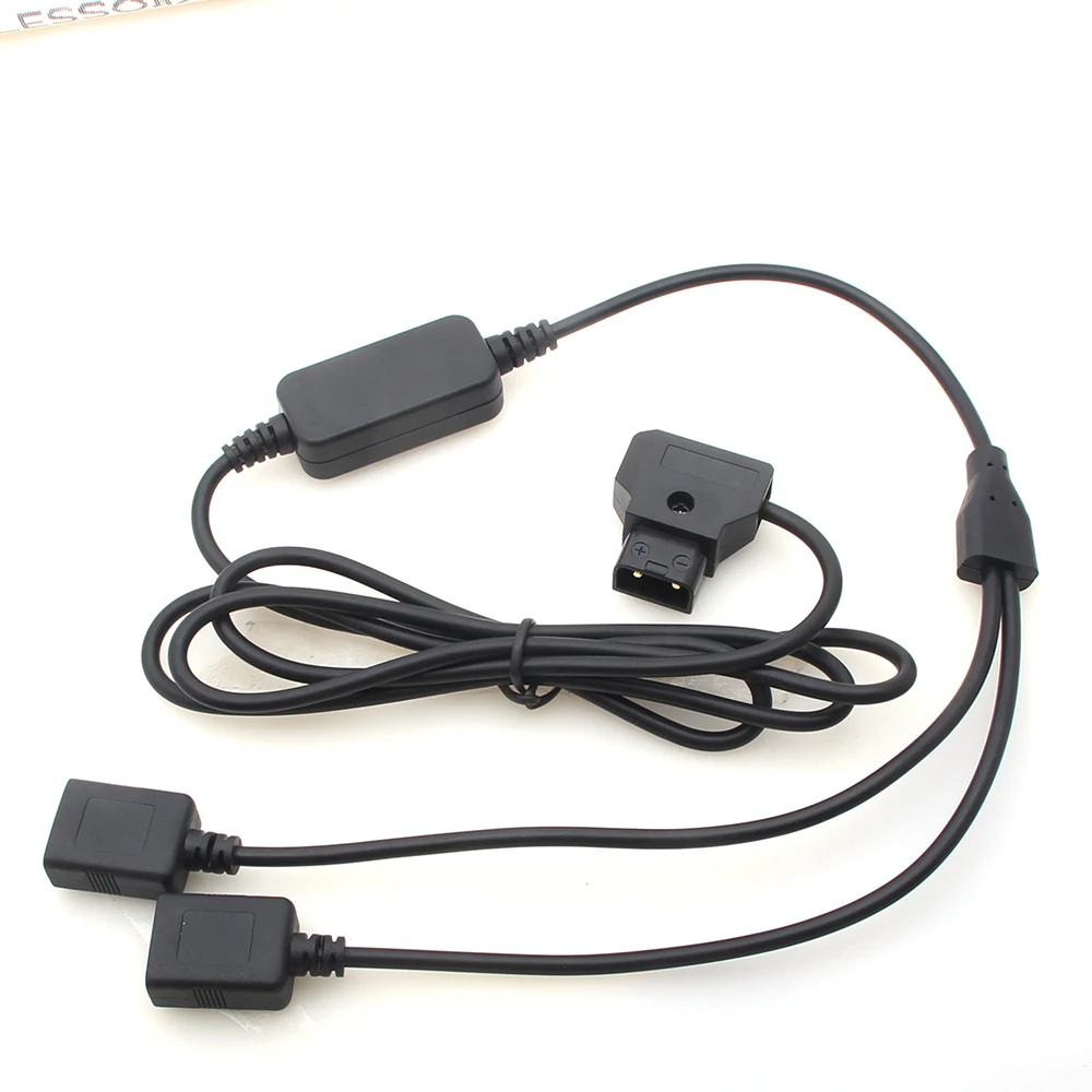 

P-Tap D-Tap PowerTap 14.8v Battery to Two Female USB 5v 2A DC Power Cable Hot Selling