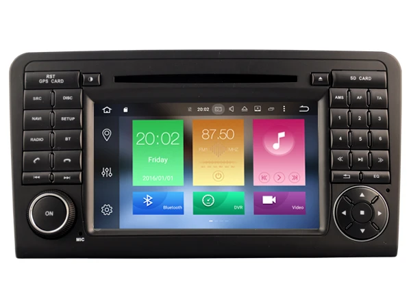 Cheap Car Dvd Navi Player Android 8.0 Ips screen FOR BENZ GL X164/GL320/GL420/GL450/GL500/ML320/ML350/W164 gps stereo audio multimedia 1