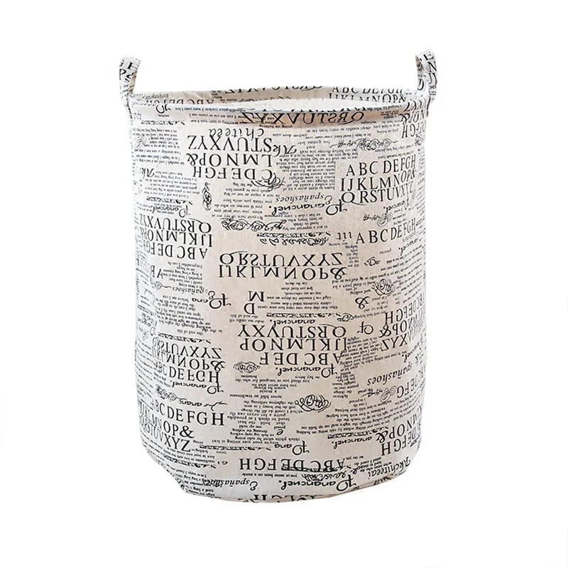 Waterproof Large Size Storage Baskets With Handle Foldable & Convenient Family Storage Box Children's Toys Baby Clothes