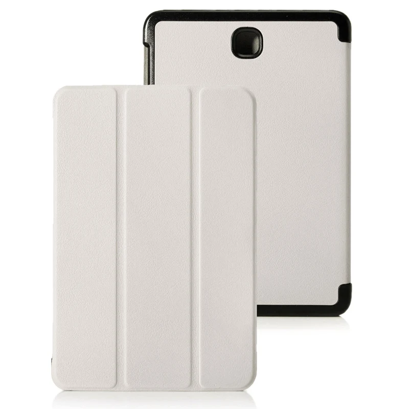Тонкий Smart Cover складной чехол-книжка для samsung для Galaxy Tab S2 8,0 T715/T710 для samsung для Galaxy Tab S2 8 дюйма Чехол - Цвет: White