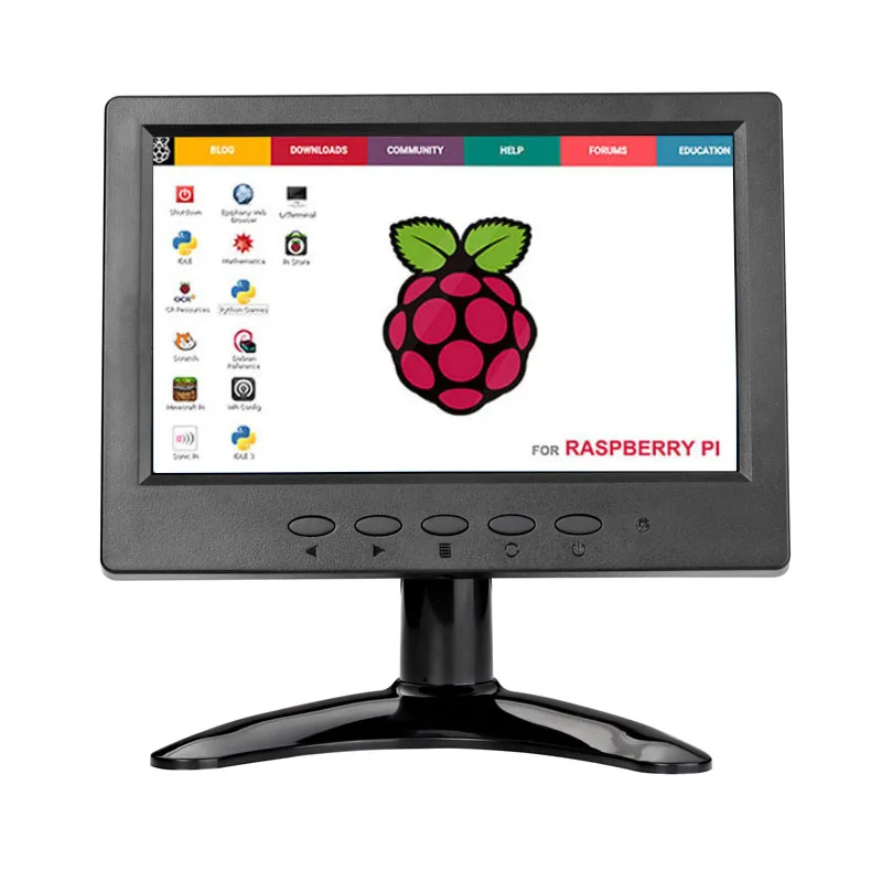 Raspberry Pi 7 дюймов ЖК-дисплей Дисплей 1024*600 на тонкопленочных транзисторах