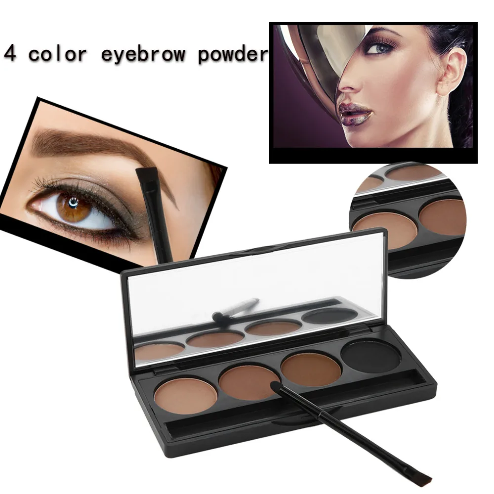 Aliexpress.com : Buy New Makeup 2017, 4 Colors Eyebrow Powder Palette ...