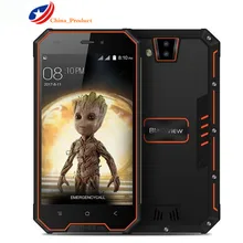 Blackview BV4000 IP68 Водонепроницаемый смартфон 8MP двойной камеры заднего 4.7 “IPS HD Android 7.0 4 ядра 1 ГБ + 8 ГБ 3680 мАч мобильного телефона