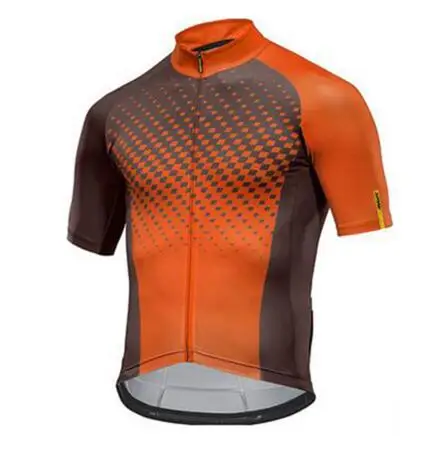 orange cycle jersey