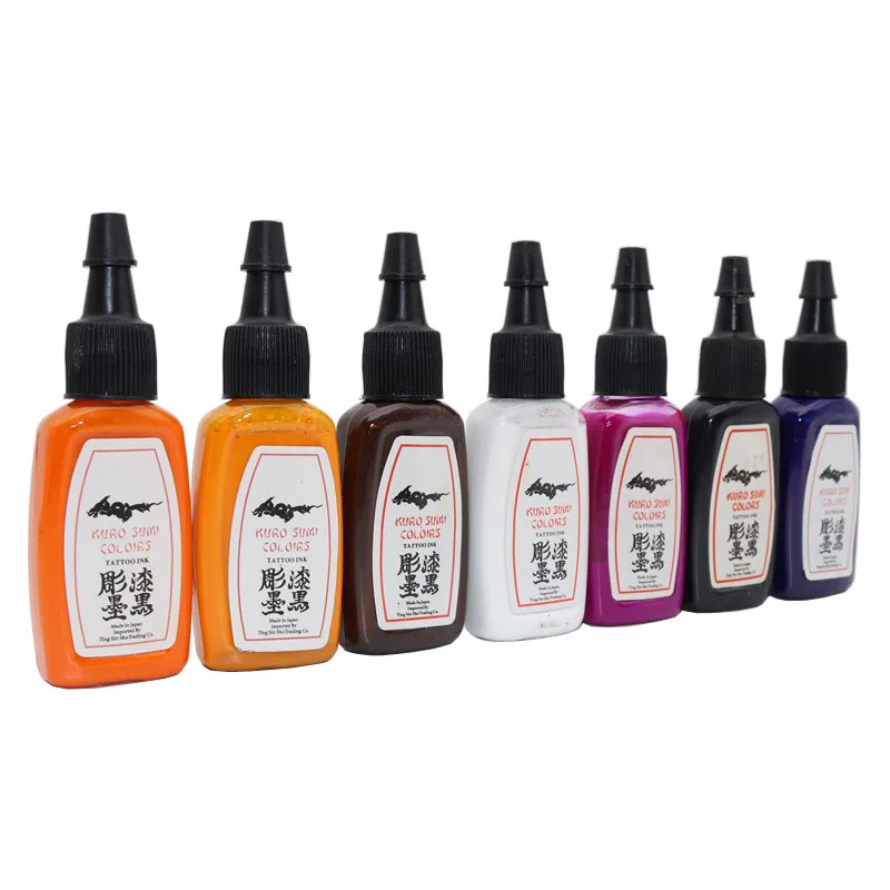 

14 color set 15ml/bottle Permanent Makeup Color Natural Eyebrow dye Plant Extra Tattoo Ink Microblading Pigments For Tattoos