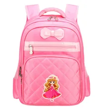 Kids School Bags for Girls Orthopedic Waterproof Backpack Bookbags Children Princess Primary Escolar Satchel Mochila Infantil цена Kids School Bags for Girls Orthopedic Waterproof Backpack Bookbags Children Princess Primary Escolar Satchel Mochila Infantil цены онлайн