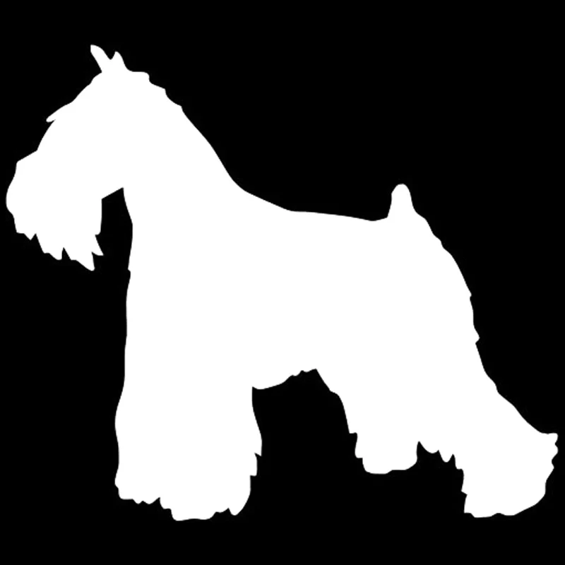 11 2*9 5 см миниатюрный Schnauzer индивидуальная наклейка для автомобиля стильные