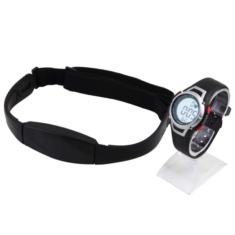 1Pcs new Heart Rate Monitor Sport Fitness Watch Favor Outdoor Cycling Sport Waterproof Wireless With Chest Strap