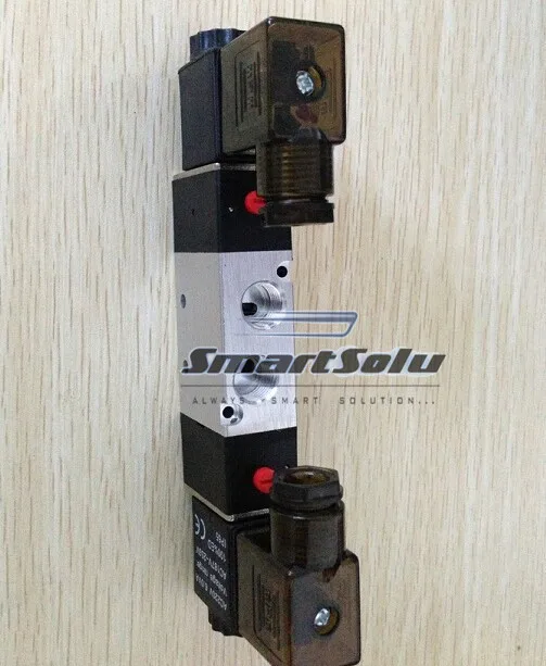 

Free Shipping 1/8'' Double solenoid 3 Position Close Type 4V130C-06 Solenoid Valve DC 24V, pneumatic valve for air system