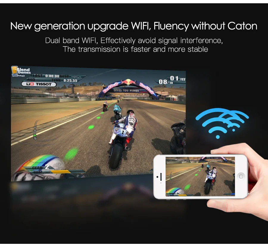 AODIAN AODIN 1+32G Portable Projector Smart Multi-touch HD 1080P DLP Projector HDMI IN mini Pocket Projector LED Android Home Theater M8S Pico projector-17